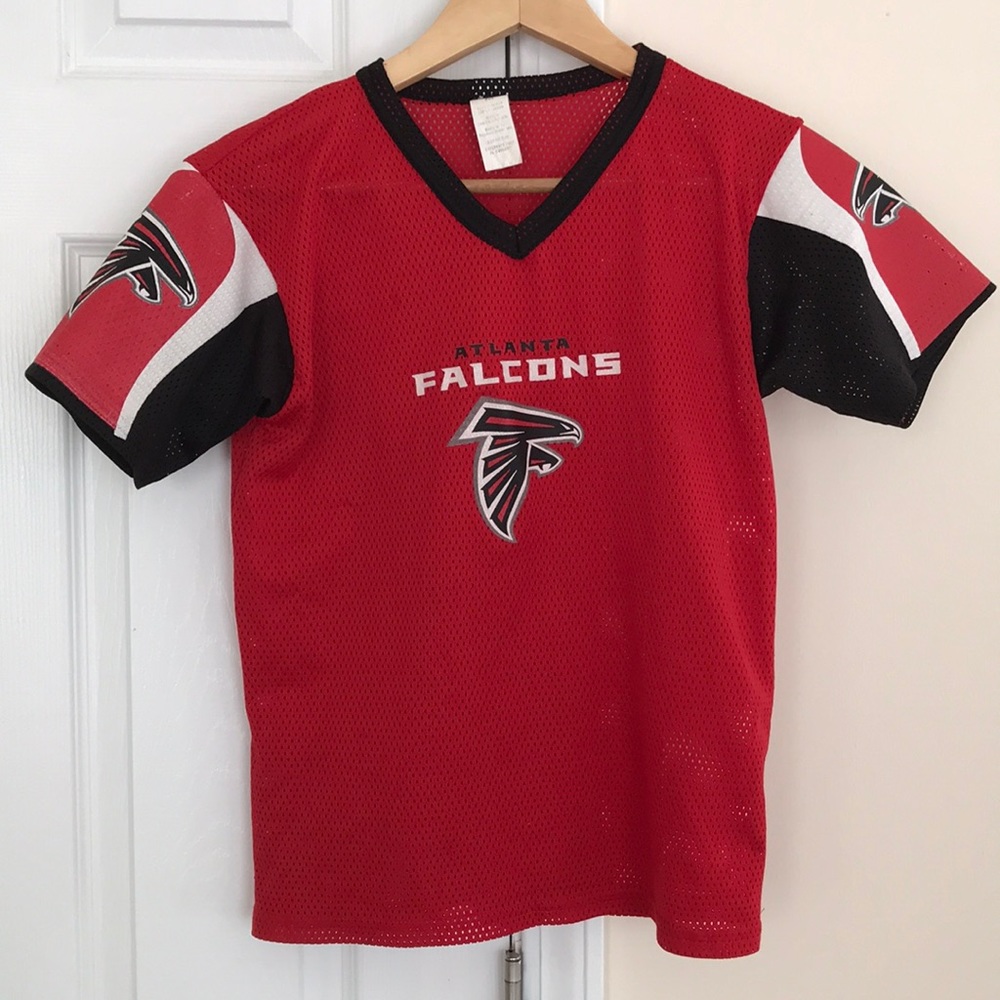 Boys Falcons mesh jersey size medium